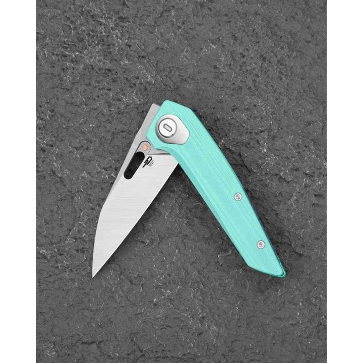 Couteau Bestech VK-VOID Aqua Lame Acier MagnaCut Manche G10 IKBS Liner Lock Clip BTKG63B - Livraison Gratuite