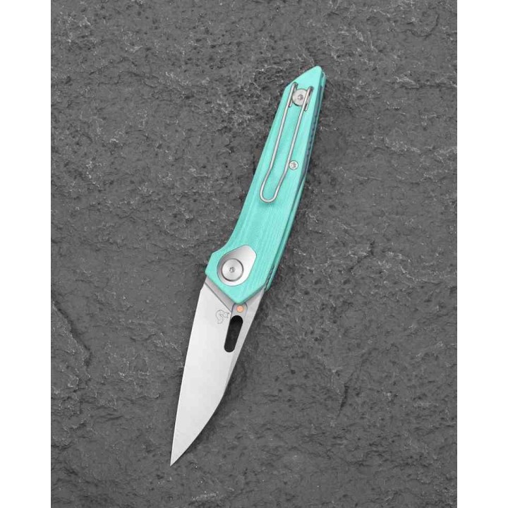 Couteau Bestech VK-VOID Aqua Lame Acier MagnaCut Manche G10 IKBS Liner Lock Clip BTKG63B - Livraison Gratuite