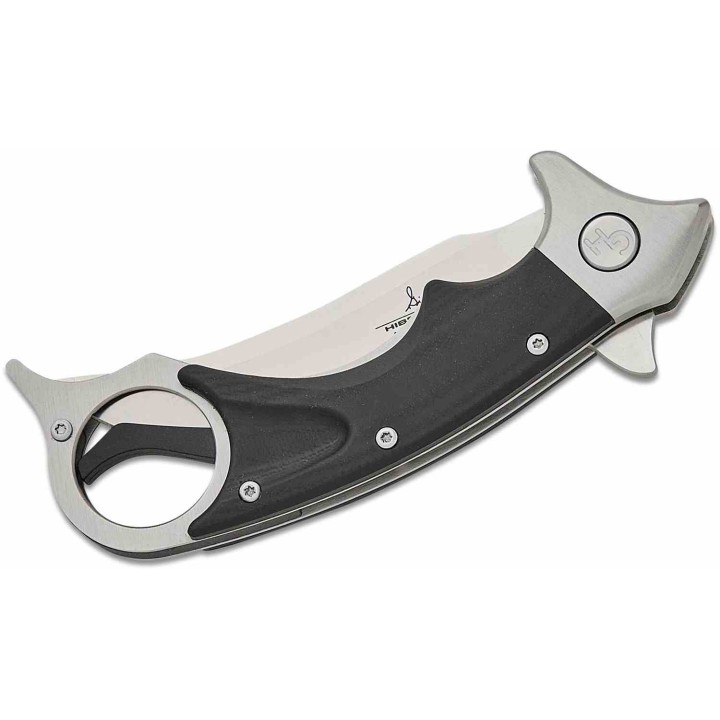 Couteau  Gil Hibben Recurve Karambit Lame Acier 7Cr17 Manche G10 IKBS Liner Lock Clip GH5136 - Livraison Gratuite