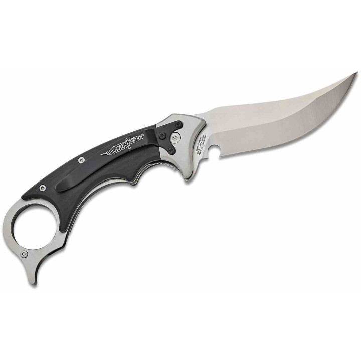 Couteau  Gil Hibben Recurve Karambit Lame Acier 7Cr17 Manche G10 IKBS Liner Lock Clip GH5136 - Livraison Gratuite