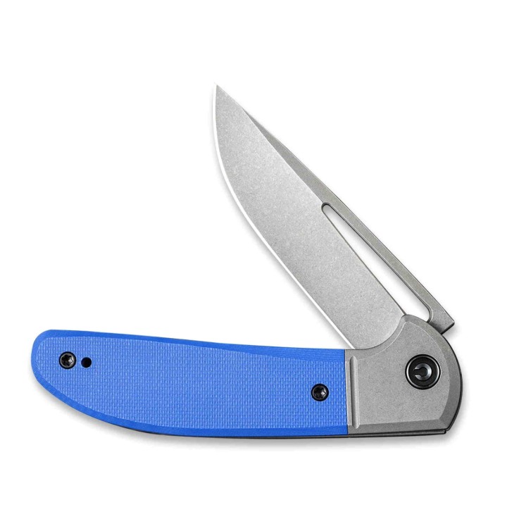 Couteau CIVIVI Trailblazer Blue Lame Acier 14C28N Manche G-10 Slip Joint CIVC2018B - Livraison Gratuite