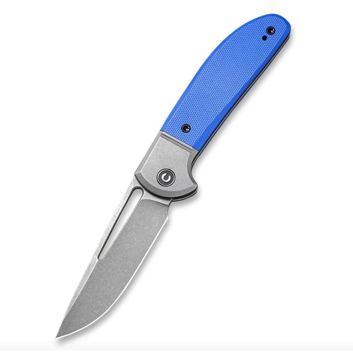 Couteau CIVIVI Trailblazer Blue Lame Acier 14C28N Manche G-10 Slip Joint CIVC2018B - Livraison Gratuite