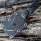 Couteau Spyderco Ark Always Ready Knife Acier H1 Manche FRN Made In Japan SCFB35PBK - Livraison Gratuite