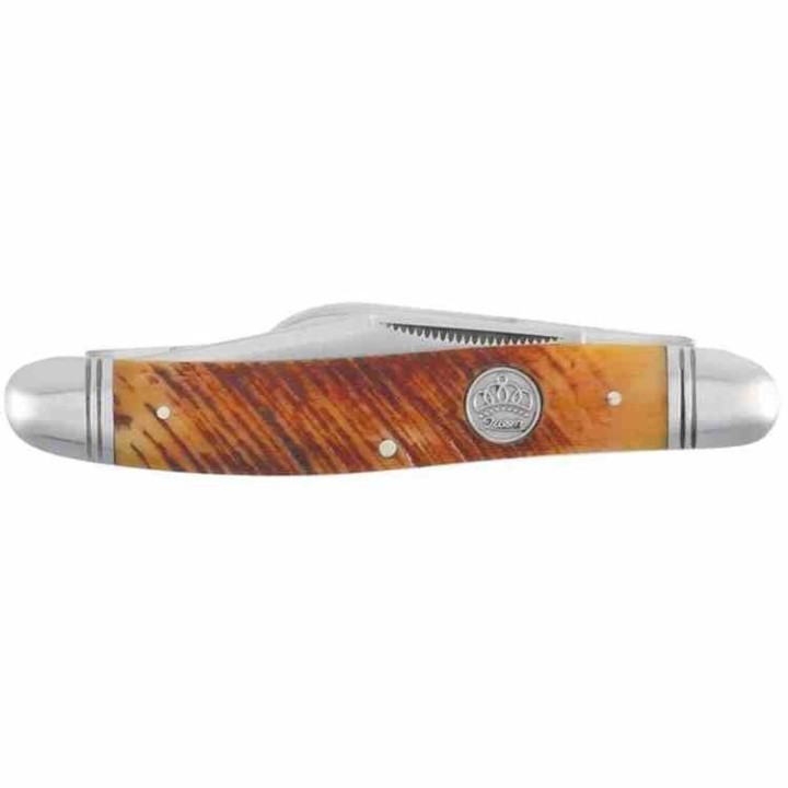 Couteau Queen Cutlery Stockman 3 Lames Acier Inox Manche Os QN014 Slip joint - Livraison Gratuite