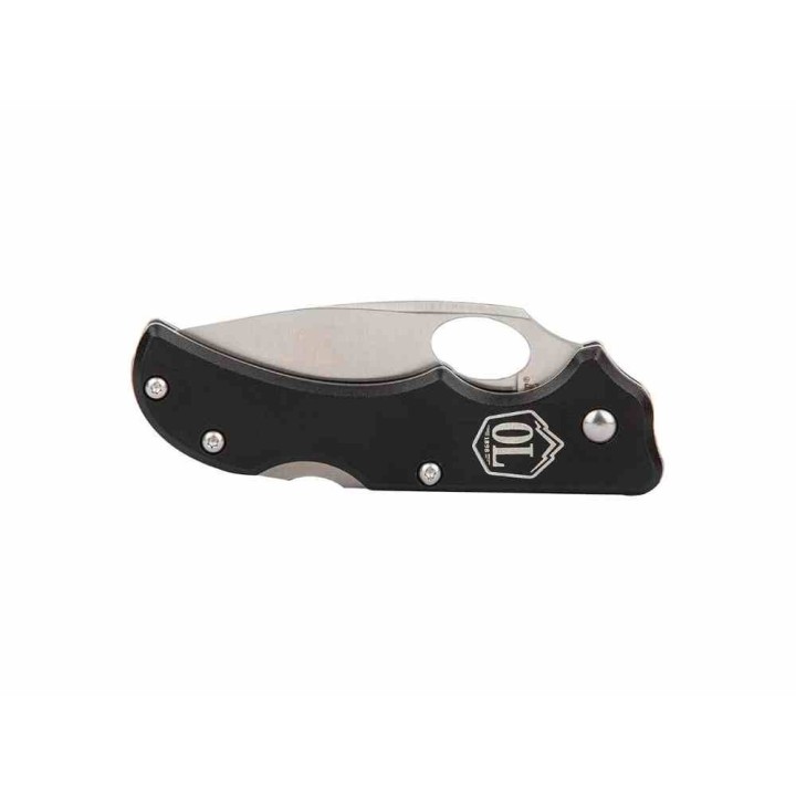 Couteau Pliant Outdoor Life Summit Black Lame Acier Inox Manche Alu Back Lock Clip OLM005B - Livraison Gratuite