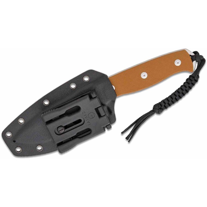 Couteau SENCUT Toxodon Brown Lame Acier 9Cr18MoV Manche G10 Etui Kydex S240363 - Livraison Gratuite