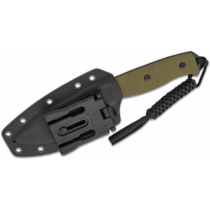 Couteau SENCUT Toxodon Od Green Lame Acier 9Cr18MoV Manche G10 Etui Kydex S240362 - Livraison Gratuite