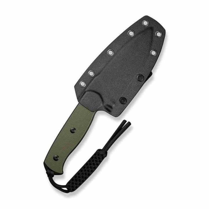 Couteau SENCUT Toxodon Od Green Lame Acier 9Cr18MoV Manche G10 Etui Kydex S240362 - Livraison Gratuite