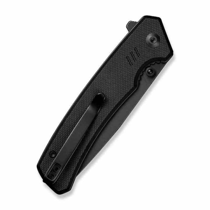 Couteau Civivi Merit Black Lame Acier 14C28N Manche G10 IKBS Clip Liner Lock CIVC240121 - Livraison Gratuite