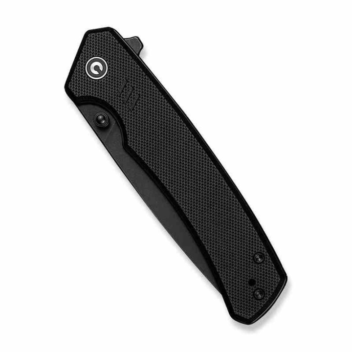 Couteau Civivi Merit Black Lame Acier 14C28N Manche G10 IKBS Clip Liner Lock CIVC240121 - Livraison Gratuite