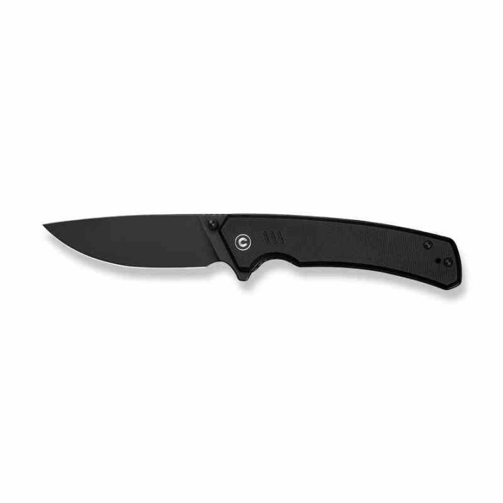 Couteau Civivi Merit Black Lame Acier 14C28N Manche G10 IKBS Clip Liner Lock CIVC240121 - Livraison Gratuite