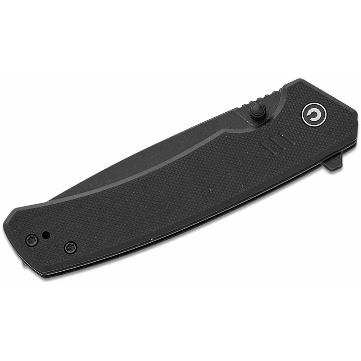 Couteau Civivi Merit Black Lame Acier 14C28N Manche G10 IKBS Clip Liner Lock CIVC240121 - Livraison Gratuite