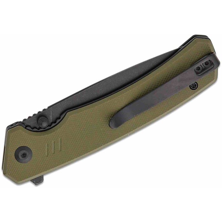 Couteau Civivi Merit OD Green Lame Acier 14C28N Manche G10 IKBS Clip Liner Lock CIVC240122 - Livraison Gratuite