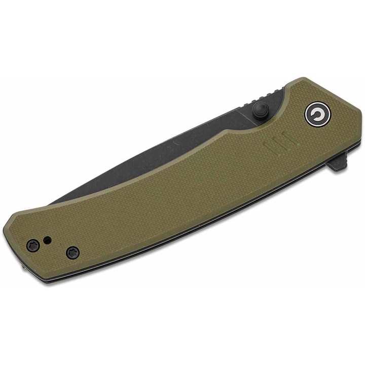 Couteau Civivi Merit OD Green Lame Acier 14C28N Manche G10 IKBS Clip Liner Lock CIVC240122 - Livraison Gratuite