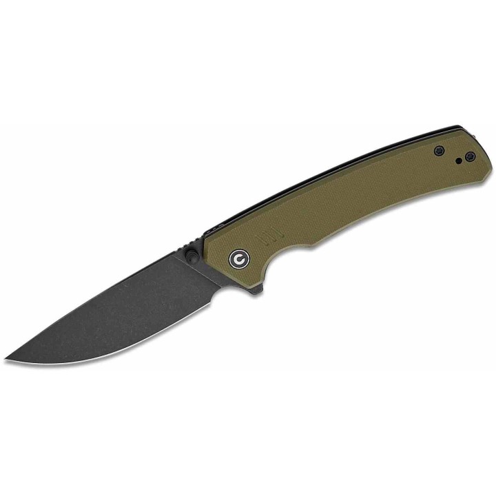 Couteau Civivi Merit OD Green Lame Acier 14C28N Manche G10 IKBS Clip Liner Lock CIVC240122 - Livraison Gratuite