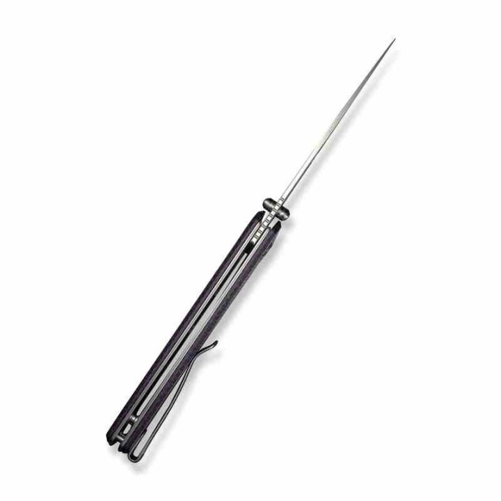 Couteau Civivi Merit Purple Lame Acier 14C28N Manche Micarta IKBS Clip Liner Lock CIVC240123 - Livraison Gratuite