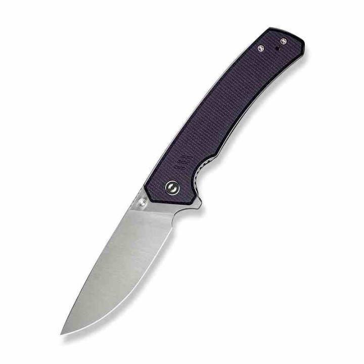 Couteau Civivi Merit Purple Lame Acier 14C28N Manche Micarta IKBS Clip Liner Lock CIVC240123 - Livraison Gratuite