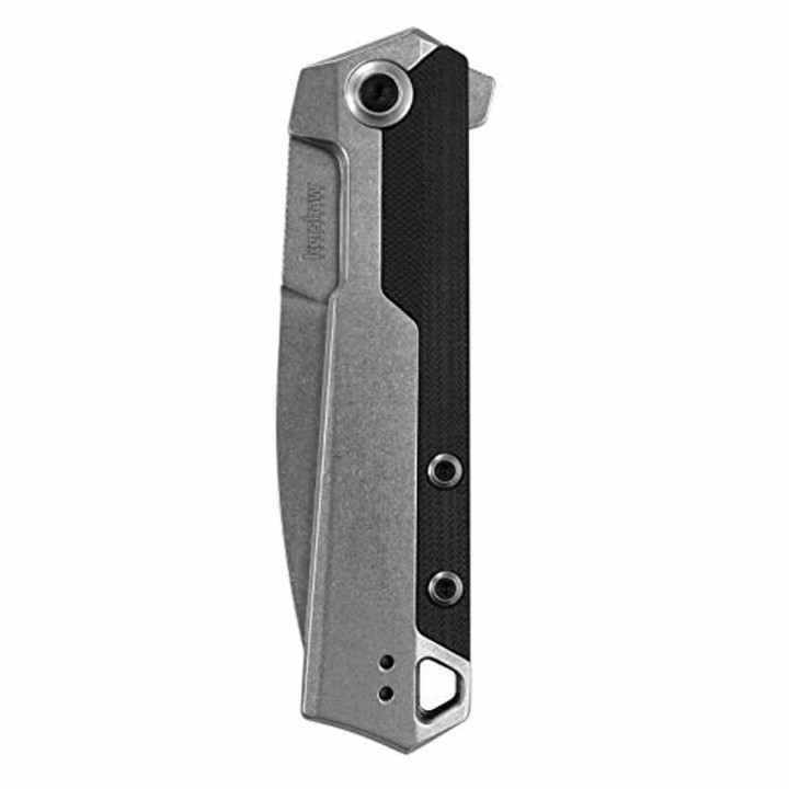 Couteau Kershaw Oblivion A/O Lame Spear Point Acier 8Cr13MoV Manche Polymère/Acier Frame Lock Clip KS3860 - Livraison Gratuite