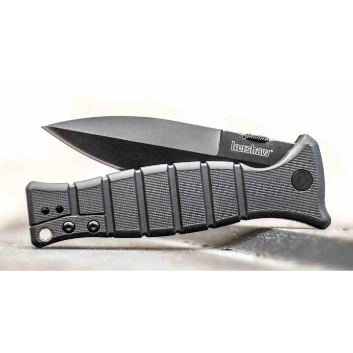 Couteau Kershaw XCOM Lame Acier 8Cr13MoV Manche FRN Linerlock Clip KS3425 - Livraison Gratuite