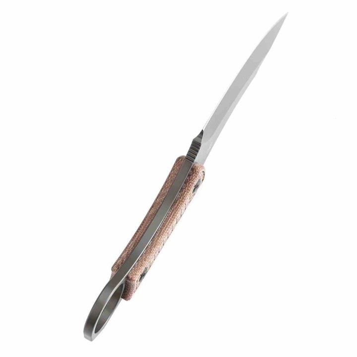 Couteau Kansept Niko Brown Frag Lame Acier D2 Manche Micarta Etui Kydex KG004A8 - Livraison Gratuite