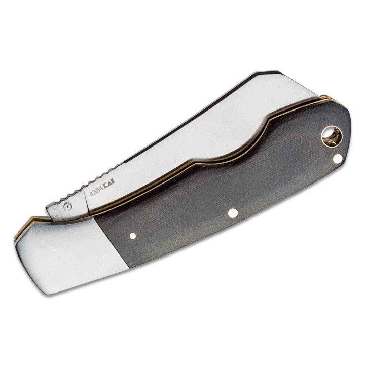 Couteau Kershaw Parley Slipjoint Cleaver Lame Acier 7Cr17MoV Manche Micarta KS4384 - Livraison Gratuite