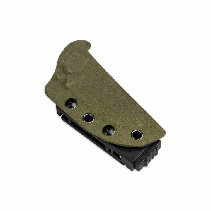 Couteau Kizer Beaver Black Lame Acier Nitro-V Manche Micarta Etui Kydex KI1078A2 - Livraison Gratuite