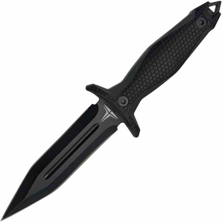 Couteau Takumitak Protector Dague Lame Acier 3Cr13 Manche FRN Étui FRN Teck-Lock TKF303 - Livraison Gratuite