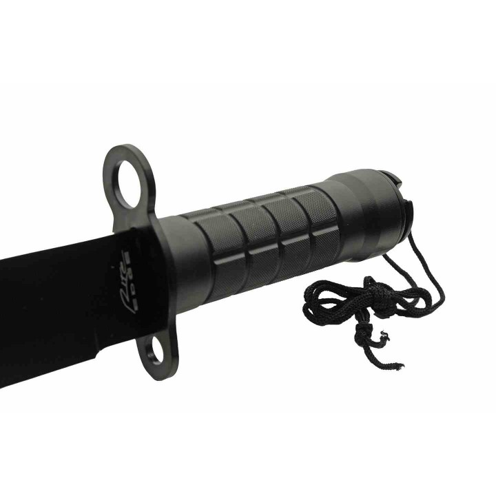Couteau de Survie Rite Edge Plateau Lame Acier 420 Manche Caoutchouc Kit de Survie Etui Nylon CN211625 - Livraison Gratuite