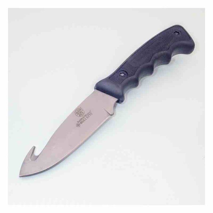 Set de Couteaux Smith&Wesson Campfire Lames Acier Inox Manches Caoutchouc Noir Étui Nylon SWCAMP - Livraison Gratuite