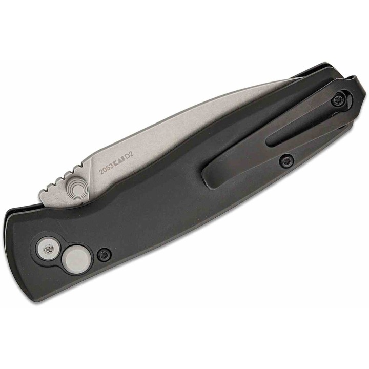 Couteau Kershaw Kindred Lame Acier D2 Manche Aluminium Noir Button Lock KVT Clip KS2053 - Livraison Gratuite