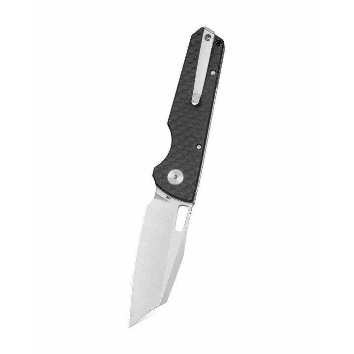 Couteau Bestechman Guardian Black Lame Acier D2 Manche G-10 Bouton Lock BTKMK11B - Livraison Gratuite