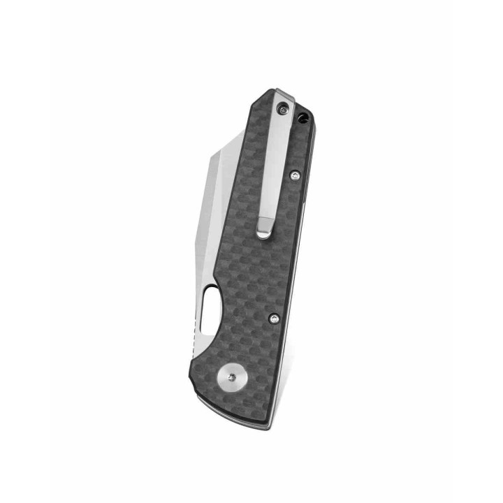 Couteau Bestechman Guardian Black Lame Acier D2 Manche G-10 Bouton Lock BTKMK11B - Livraison Gratuite