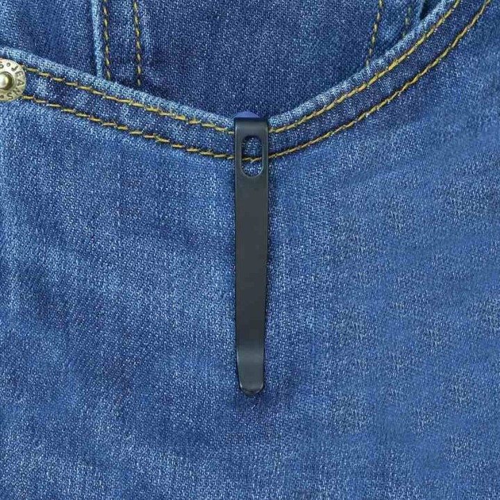 Couteau Pliant Kubey Thalia Blue Lame Acier 14C28N Manche G-10 IKBS Liner Lock Clip KUB331P - Livraison Gratuite