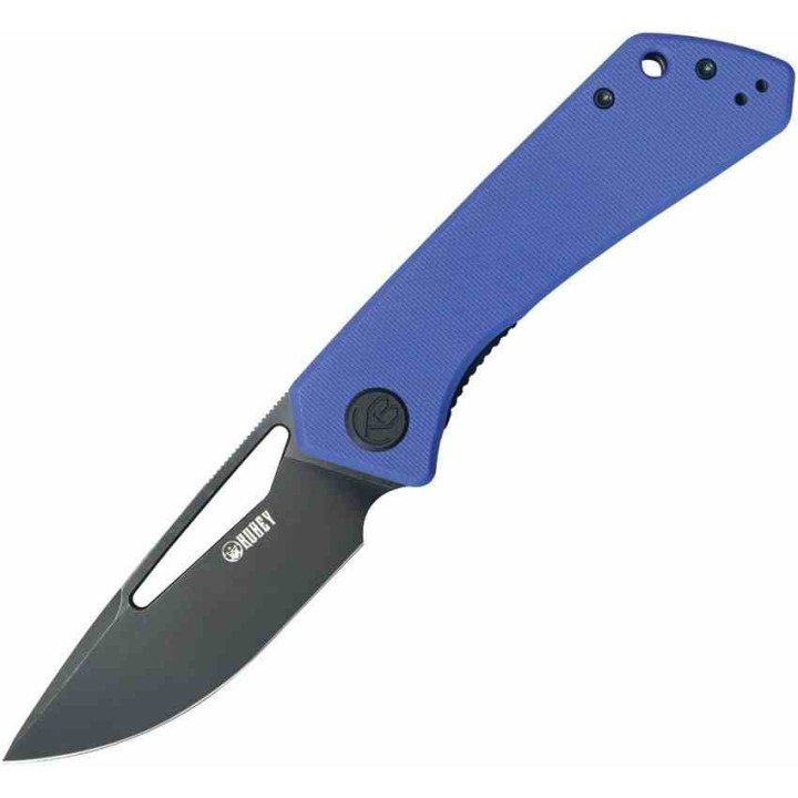 Couteau Pliant Kubey Thalia Blue Lame Acier 14C28N Manche G-10 IKBS Liner Lock Clip KUB331P - Livraison Gratuite