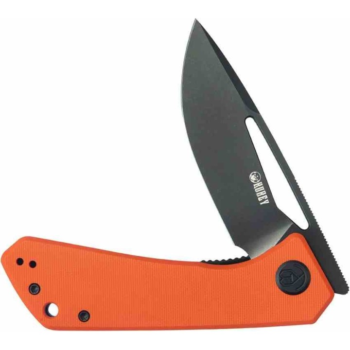 Couteau Pliant Kubey Thalia Orange Lame Acier 14C28N Manche G-10 IKBS Liner Lock Clip KUB331O - Livraison Gratuite