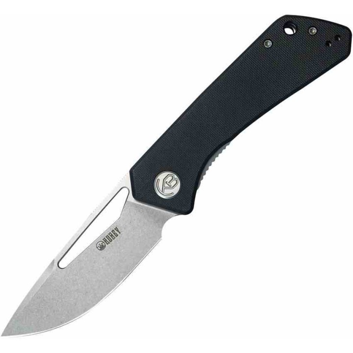 Couteau Pliant Kubey Thalia Black Lame Acier 14C28N Manche G-10 IKBS Liner Lock Clip KUB331L - Livraison Gratuite