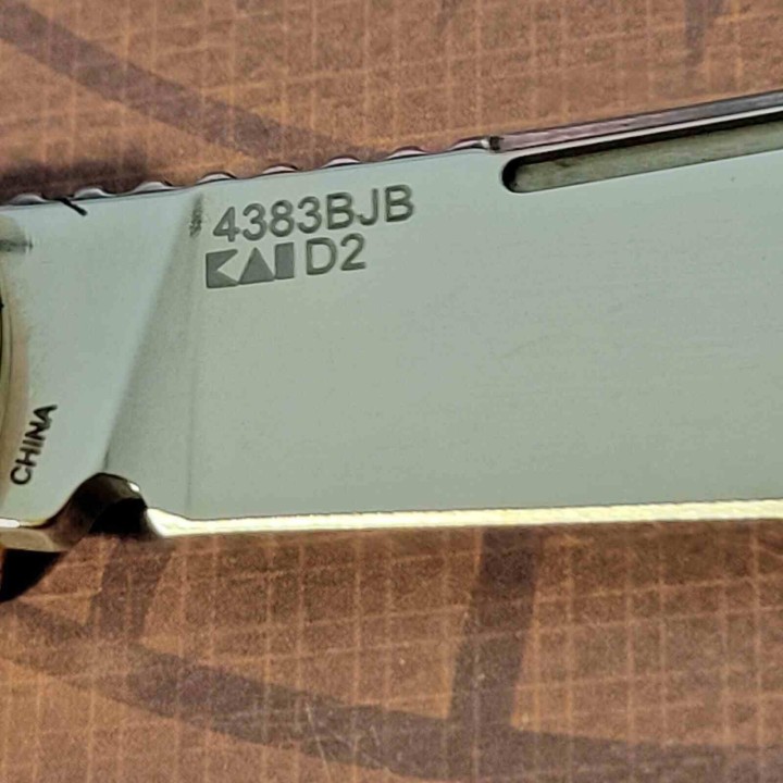 Couteau Kershaw Culpepper Manche Os Jig Bone Lame Clip Point Acier D2 KS4383BJB - Livraison Gratuite