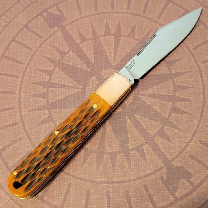 Couteau Kershaw Culpepper Manche Os Jig Bone Lame Clip Point Acier D2 KS4383BJB - Livraison Gratuite