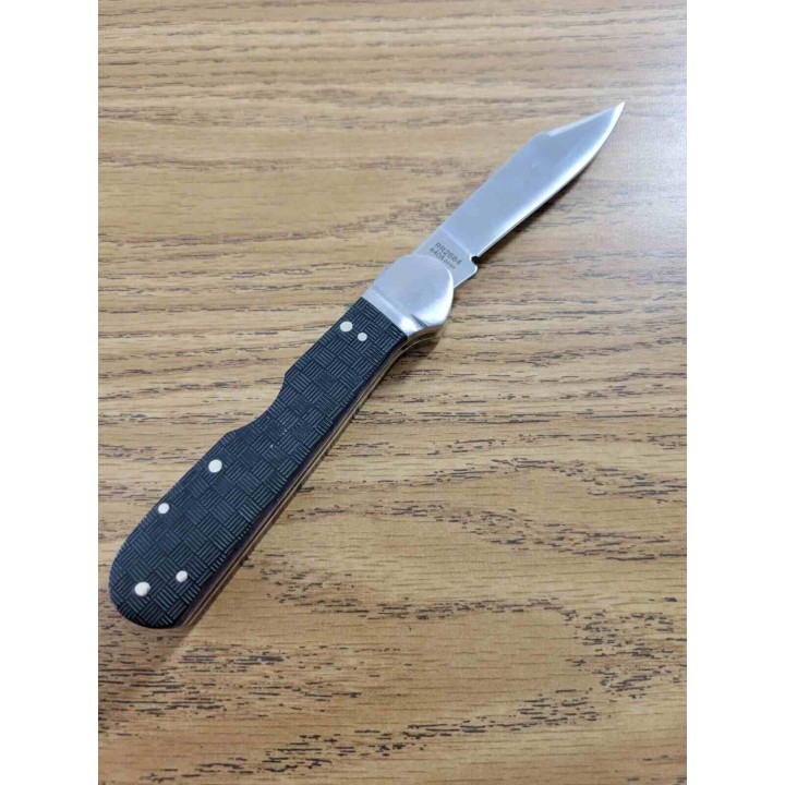 Couteau Rough Rider  Bearhead Copperhead Lame Acier 440 Manche Pakkawood Lockback Boite Collector RR2564 - Livraison Gratuite