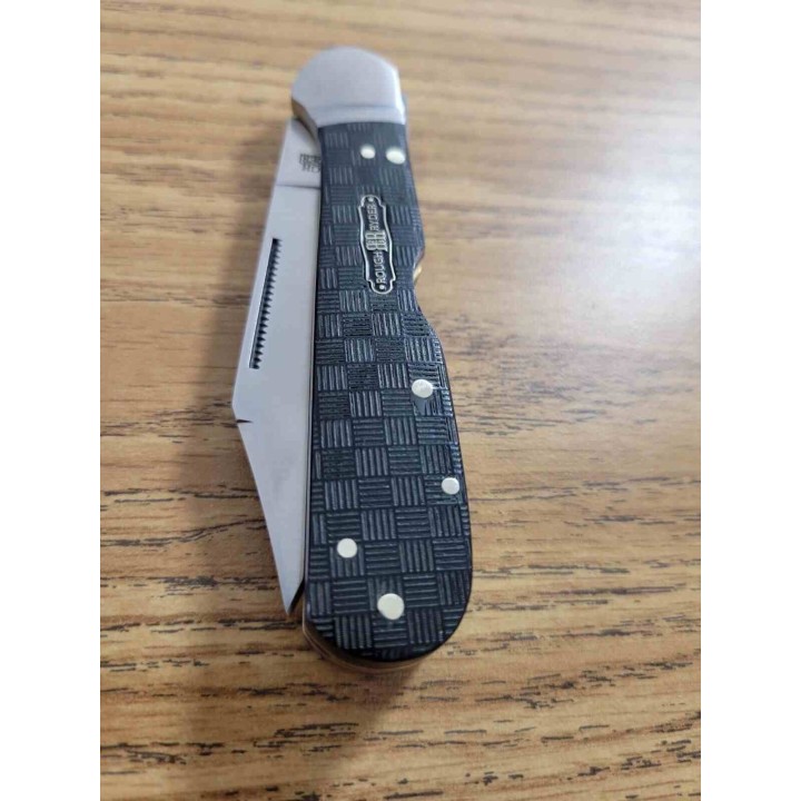 Couteau Rough Rider  Bearhead Copperhead Lame Acier 440 Manche Pakkawood Lockback Boite Collector RR2564 - Livraison Gratuite