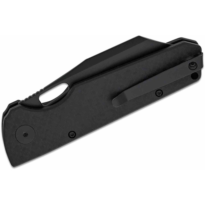 Couteau Bestechman Guardian Black Lame Wharncliffe Acier D2 Manche G10 Bouton Lock Clip BTKMK11E - Livraison Gratuite