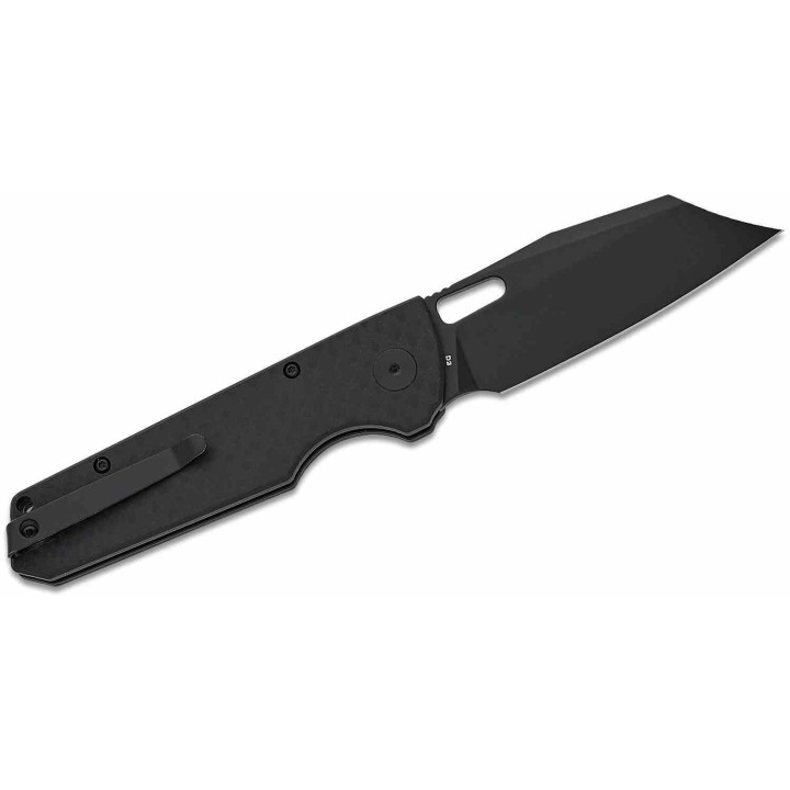 Couteau Bestechman Guardian Black Lame Wharncliffe Acier D2 Manche G10 Bouton Lock Clip BTKMK11E - Livraison Gratuite