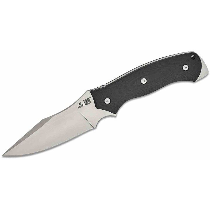 Couteau Al Mar B-21 Rexroat Lame Clip Point Acier D2 Manche G10 Étui + Clip Tek-Lok AMK5102 - Livraison Gratuite