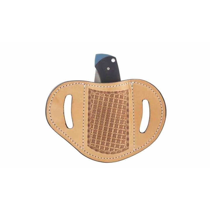 Couteau pliant Al Mar B-21 Rexroat Lame Acier D2 Manche G10 Noir Liner Lock Étui Cuir AMK4133 - Livraison Gratuite