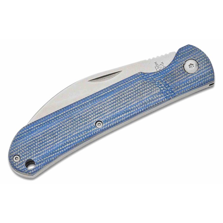 Couteau Bear & Son 484MB Blue Lame Wharncliffe Acier D2 Manche G10 Slipjoint USA BC484MB - Livraison Gratuite