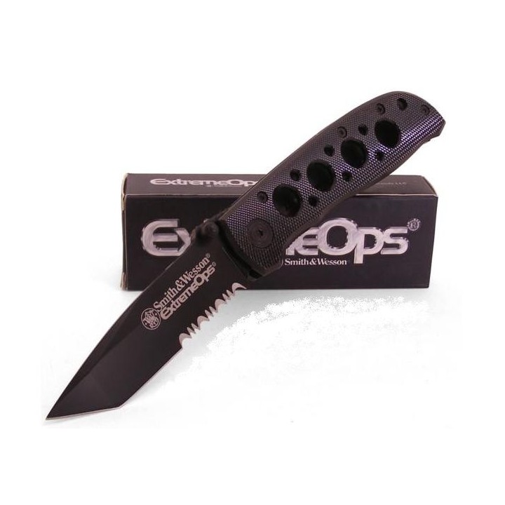 Couteau SMITH&WESSON SW5TBS TANTO SERRATED