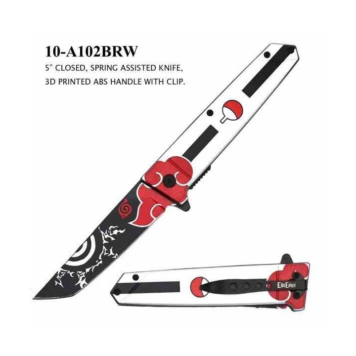 Lot de 5 Couteaux Tanto Elitedge EE10A102XX A/O Lame Tanto Acier 420C Manche Nylon Linerlock Clip - Livraison Gratuite