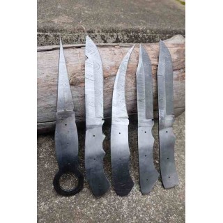 Lot de 5 Lames Damas 256 Couches à Customiser Lames seules A Monter Les Manches  - Livraison Gratuite