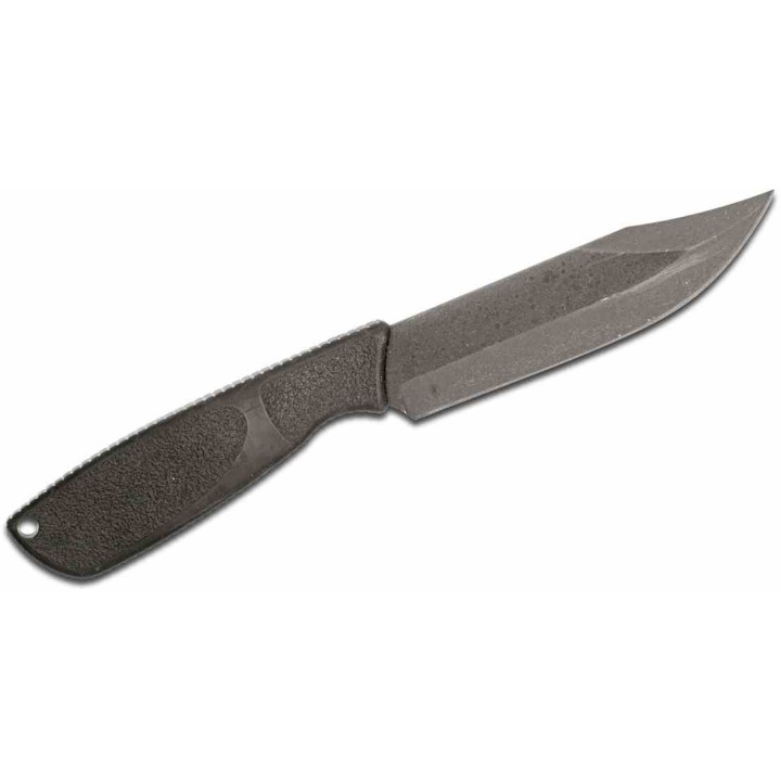 Couteau de Survie Ontario Spec Plus Alpha Lame Acier Carbone 1075 Manche Caoutchouc Étui Nylon USA ON9710 - Livraison Gratuite