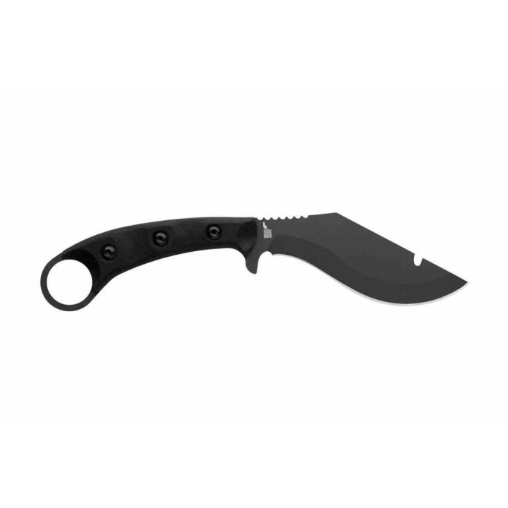 Couteau TOPS Trailhead Kukri Lame Acier Carbone 1095 Manche Micarta Étui Kydex Made In USA TPTDKR01 - Livraison Gratuite